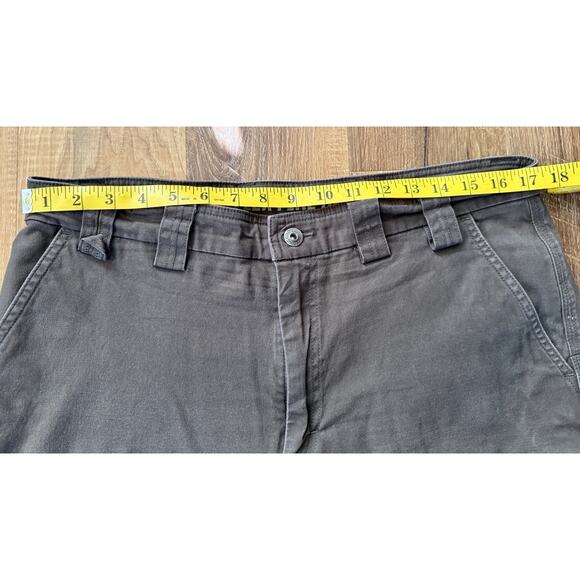 Duluth Trading Co Men's DuluthFlex Fire‎ Hose Cargo Shorts, Brown EUC - Picture 3 of 8